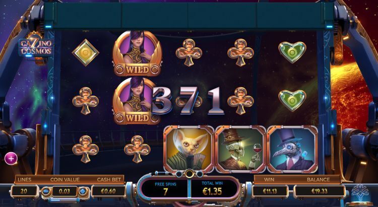 Cazino Cosmos gokkast Free Spins