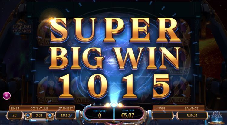 Cazino Cosmos online slot Super Big Win