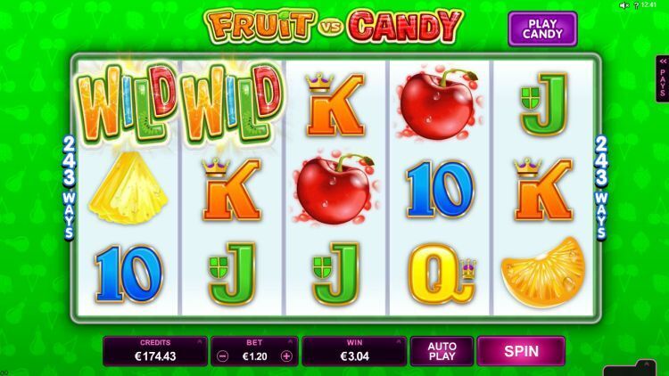 Fruit vs Candy slot review