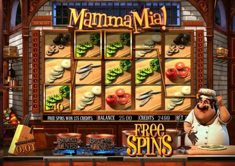 Mamma Mia online slot Free Spins