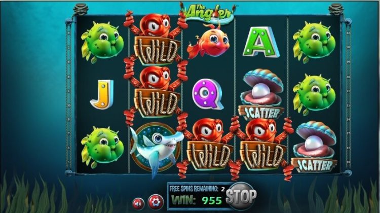 Betsoft The Angler gokkast Free Spins