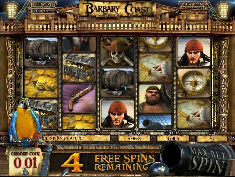 Barbary Coast online gokkast Betsoft