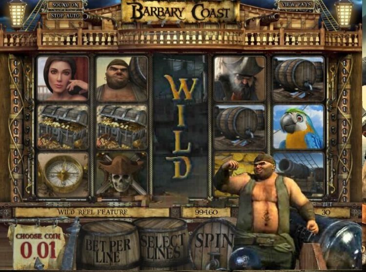 Barbary Coast slot feature