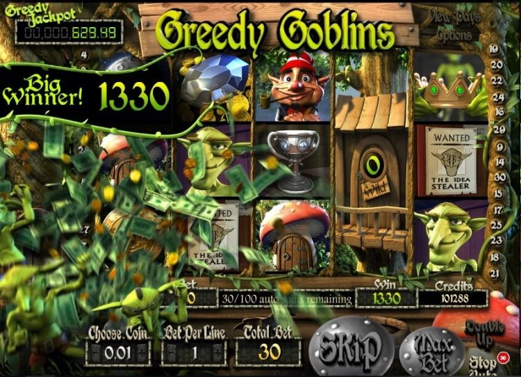 Betsoft Greedy Goblins gokkast