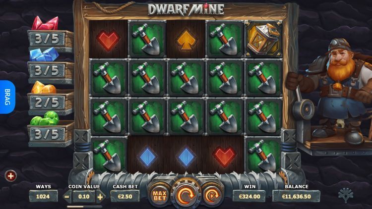 Dwarf Mine slot Yggdrasil review