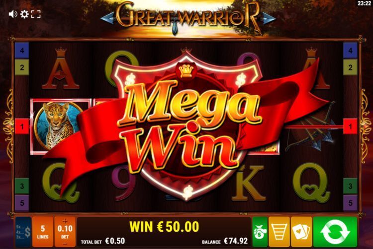 Great Warrior slot Mega Win