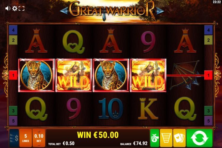 Great Warrior slot review 