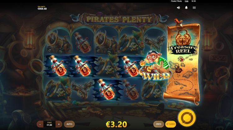 Pirates Plenty slot Treasure Reel