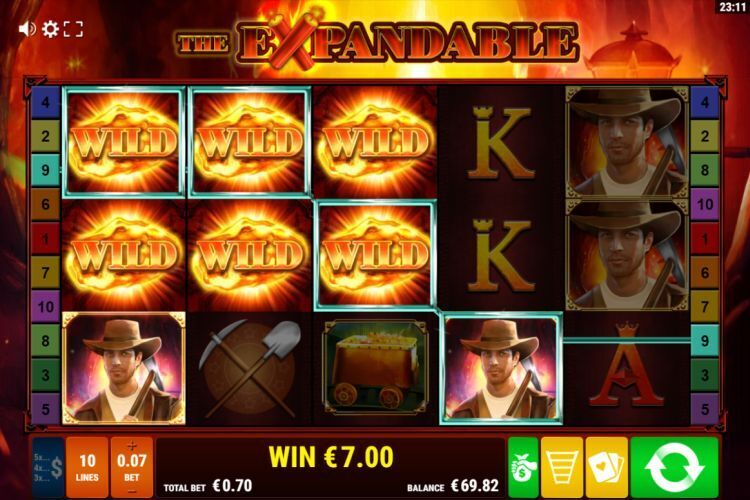 The Expandable slot win