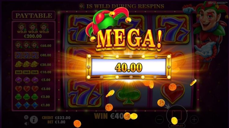 Triple Jokers online slot