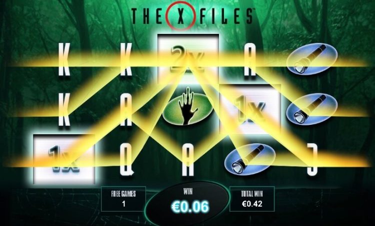 The X-Files online slot Free Spins