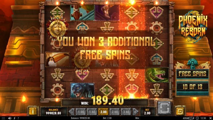 Phoenix Reborn slot bonus