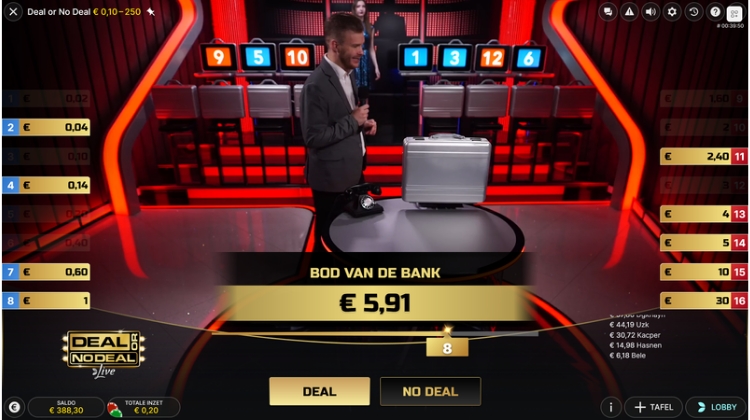 Beste Deal or No Deal Live Strategie