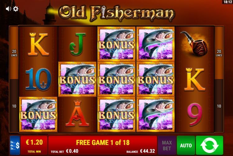 Old Fisherman slot Free Spins