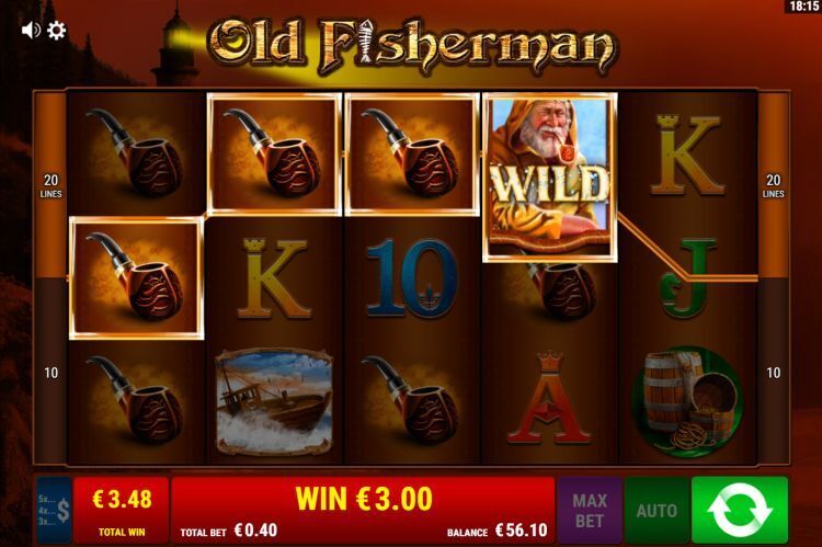 Old Fisherman online gokkast bonus win