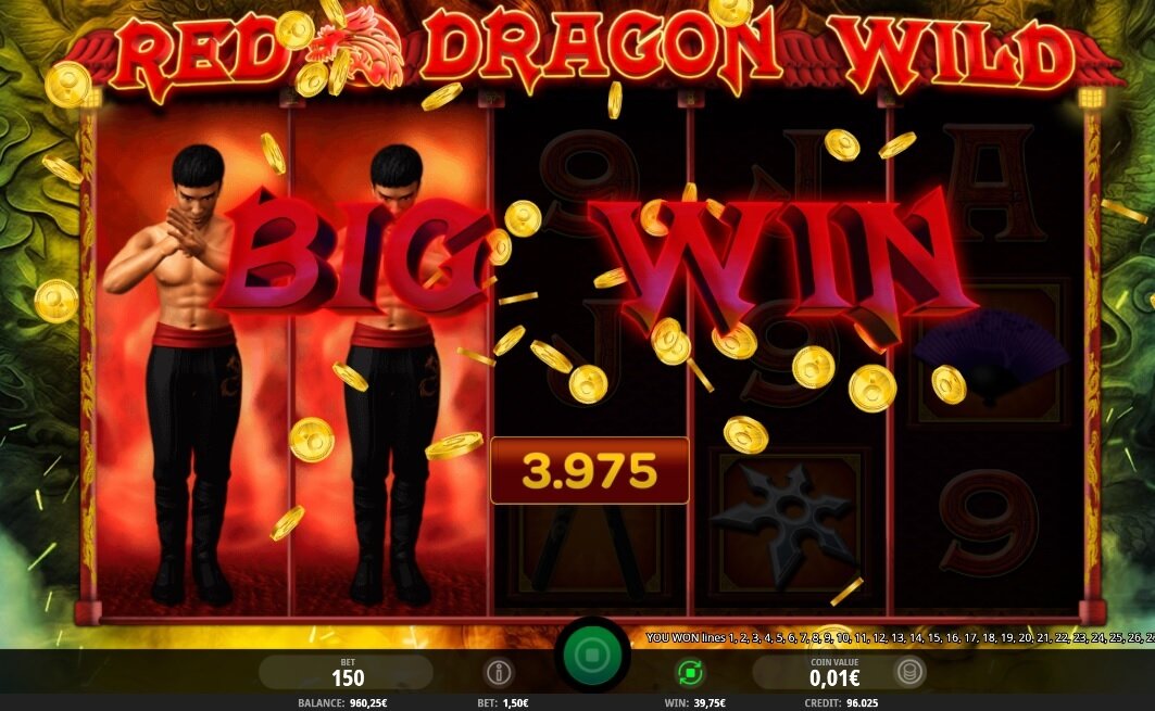 red dragon wild slot