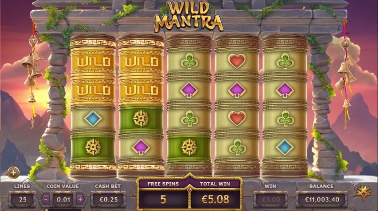 Wild Mantra slot Free Spins