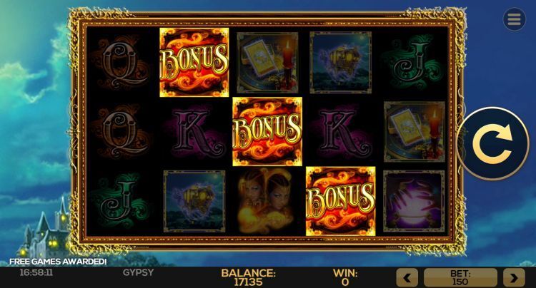 Gypsy slot bonus trigger