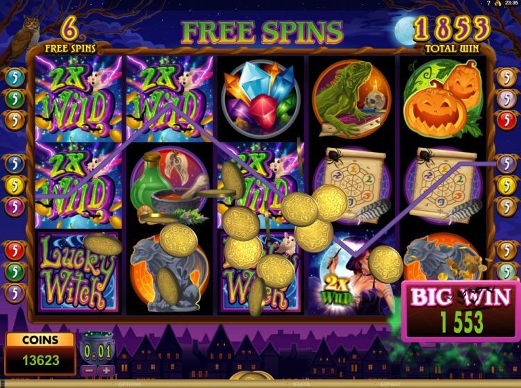 Lucky Witch online slot Free Spins