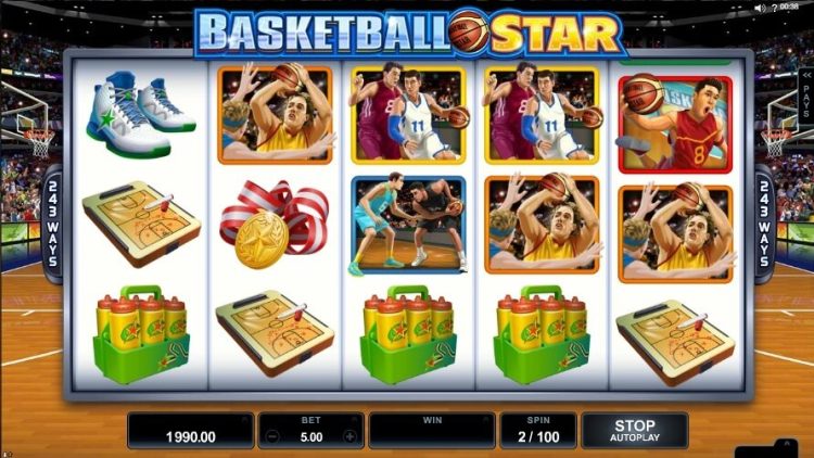 Basketball Star MicroGaming slot review
