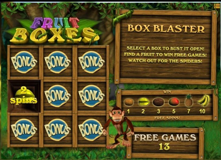 Fruit Boxes online slot Free Spins