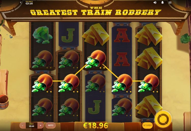 The Greatest Train Robbery online slot review