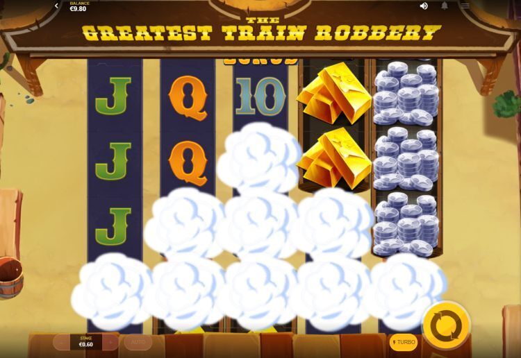 The Greatest Train Robbery gokkast feature