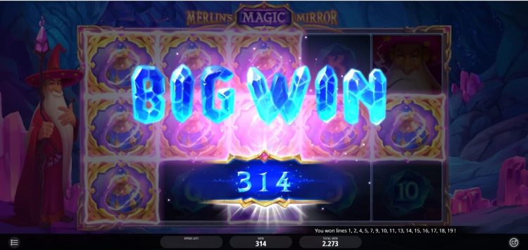 Merlins Magic Mirror online slot iSoftBet