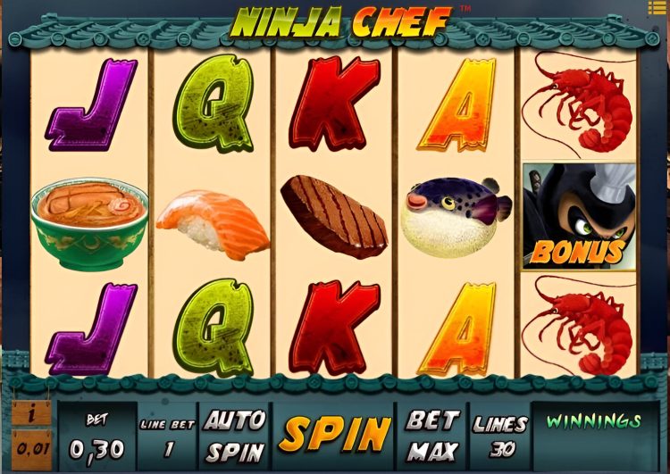 Ninja Chef iSoftBet slot review