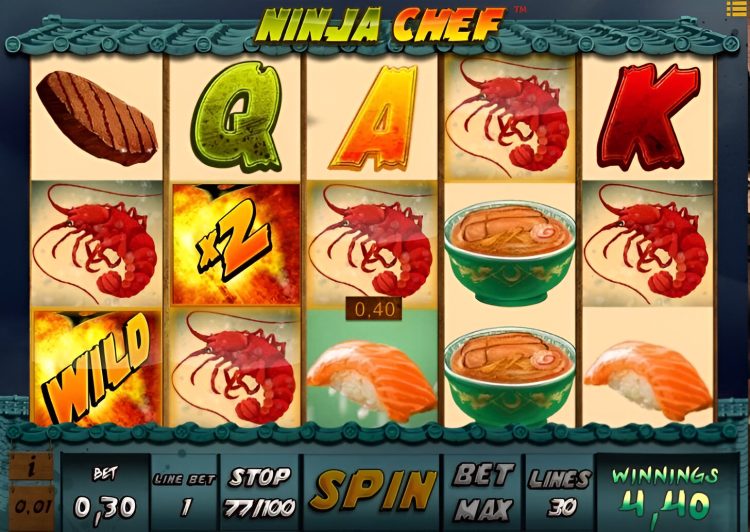 Ninja Chef online gokkast review