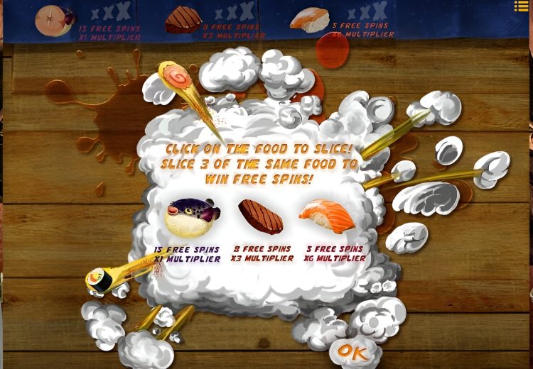 Ninja Chef slot Free Spins bonus