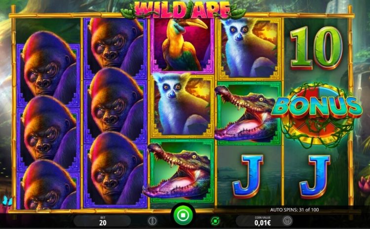 Wild Ape gokkast iSoftBet review