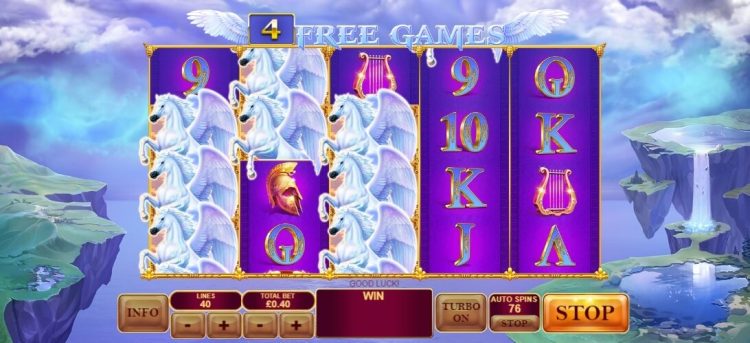 Age of the Gods Ruler of the Sky online slot Free Spins