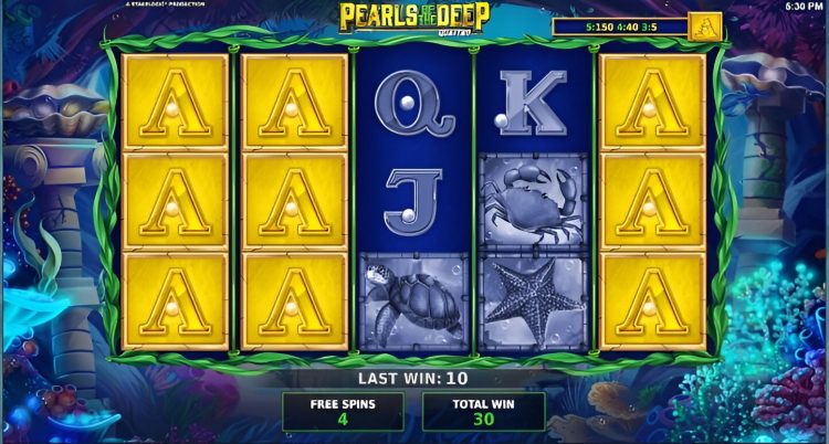 Pearls of the Deep Quattro online slot Stakelogic