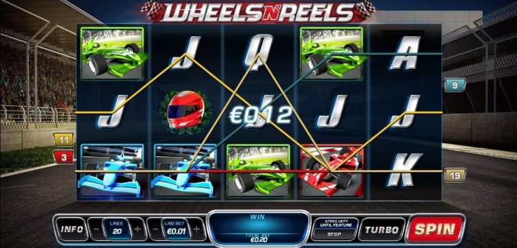 Wheels 'n Reels gokkast review Playtech