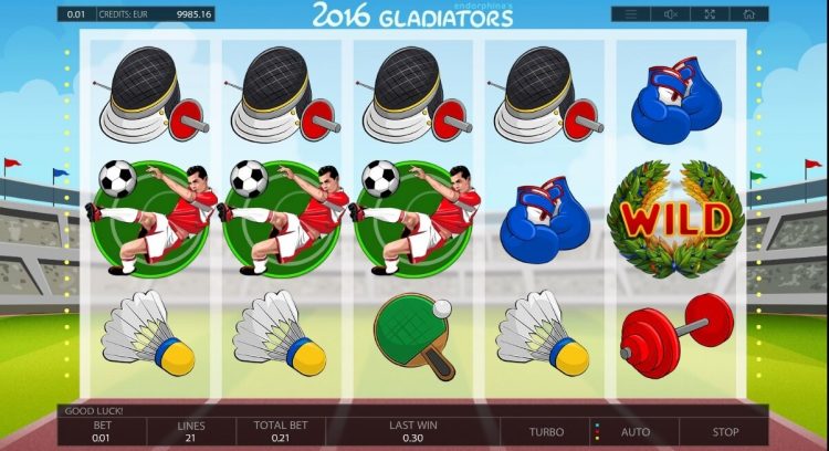 2016 Gladiators gokkast review