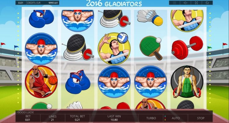 2016 Gladiators online slot Endorphina
