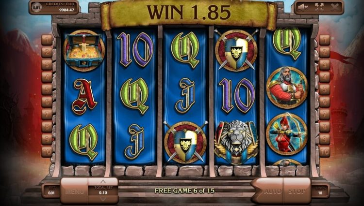 The King online slot Free Spins