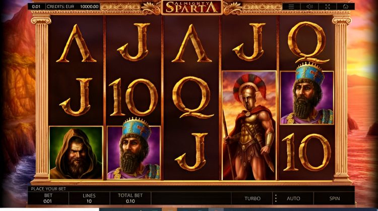 Almighty Sparta slot Endorphina review