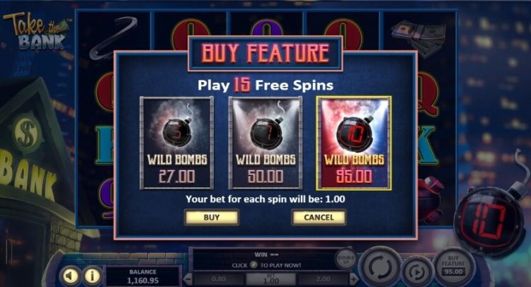 Betsoft Take The Bank slot