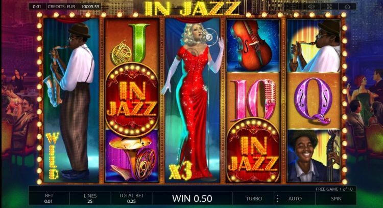 In Jazz online slot review