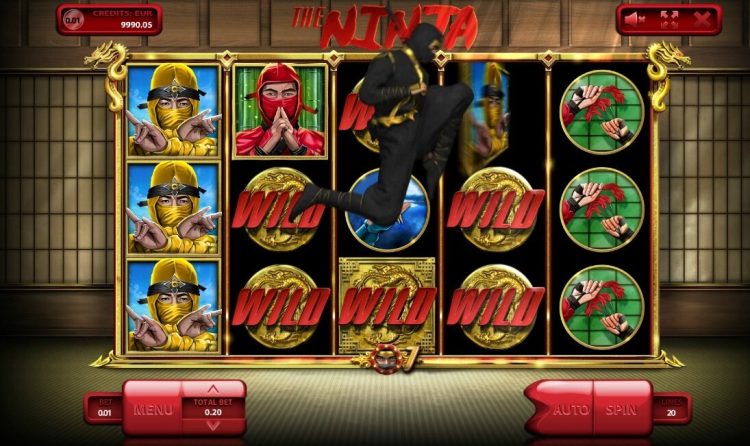 The Ninja online slot bonus