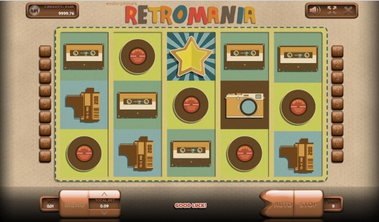 Retromania online slot review