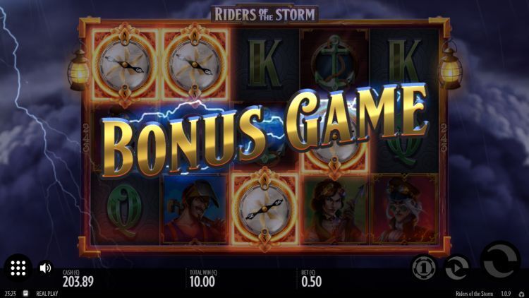 Riders of the Storm slot bonus win