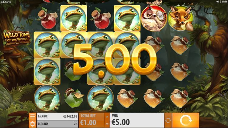 Wild Tome of the Woods slot Quickspin review