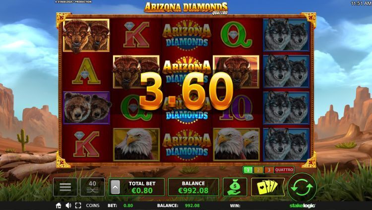 Arizona Diamonds Quattro online slot