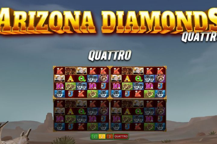 Arizona Diamonds Quattro slot review logo