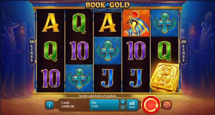 Book of Gold Symbol Choice slot review