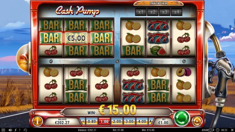 Cash Pump gokkast Play n GO win