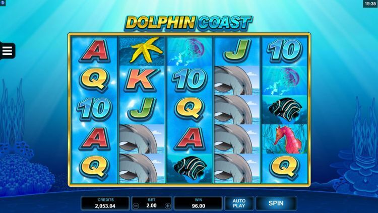 Dolphin Coast Microgaming slot